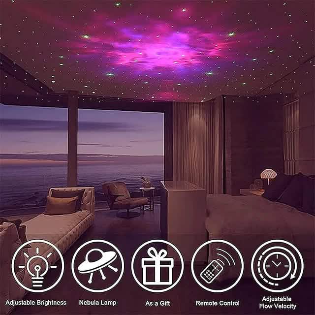 Astronaut Galaxy Starry Sky Projector with Timer Remote by DailySale
