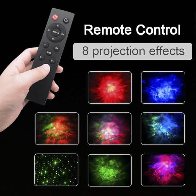 Astronaut Galaxy Starry Sky Projector with Timer Remote by DailySale