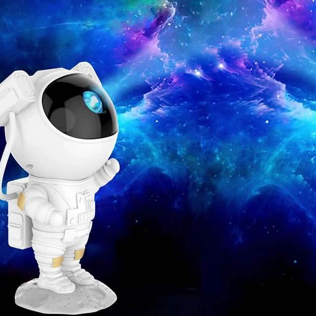 Astronaut Galaxy Starry Sky Projector with Timer Remote by DailySale