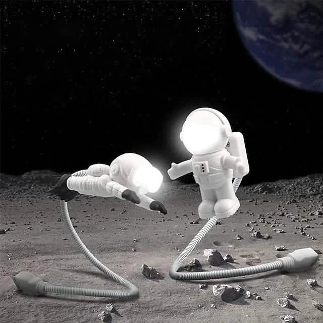 Astronaut Reading LED Night Light by DailySale