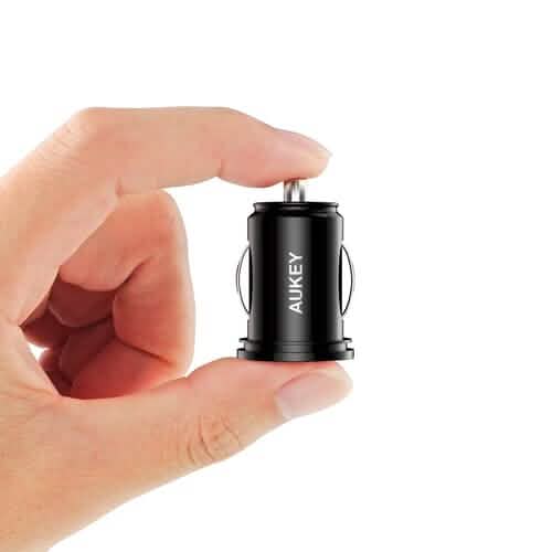 Aukey Universal True AiPOWER 24W 4.8A Dual Port Car Charger (Refurbished) by DailySale