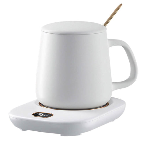 Auto Shut Off USB Coffee Mug Heating Plate with 3 Temperature Setting by DailySale