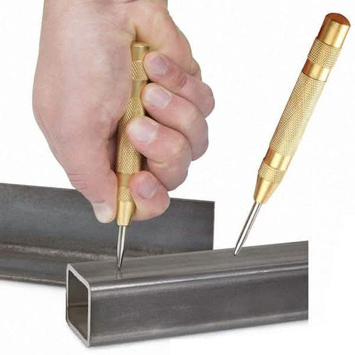 Automatic Center Pin Punch Strike Spring Loaded Marking Starting Holes Tool by DailySale
