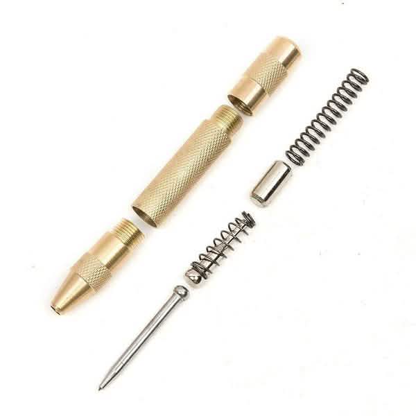 Automatic Center Pin Punch Strike Spring Loaded Marking Starting Holes Tool by DailySale