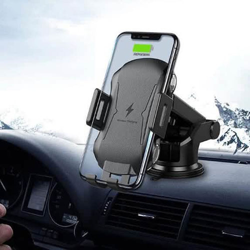 Automatic Clamping Wireless Car Charger Mount by DailySale