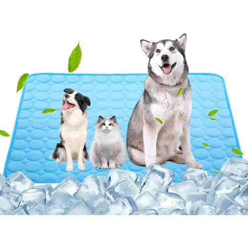 Automatic Cooling Dog Mat Washable Pet Sleeping Blanket Mat by DailySale