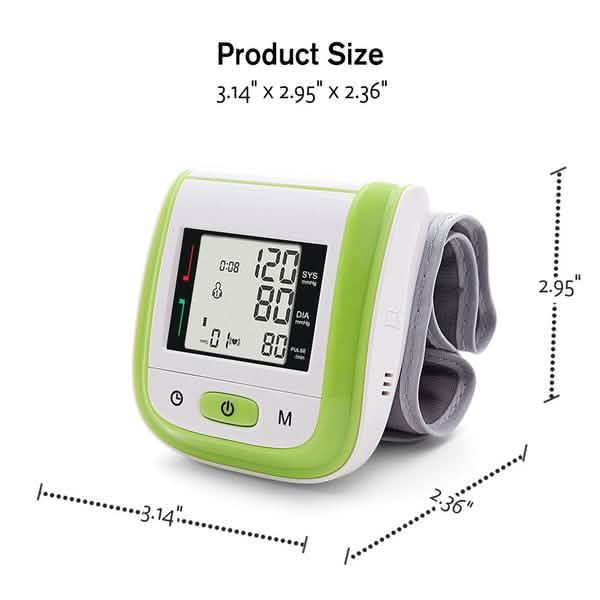 Automatic Digital Wrist Sphygmomanometer by DailySale