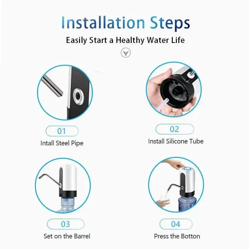 Automatic Electric Water Dispenser Pump Bottle by DailySale