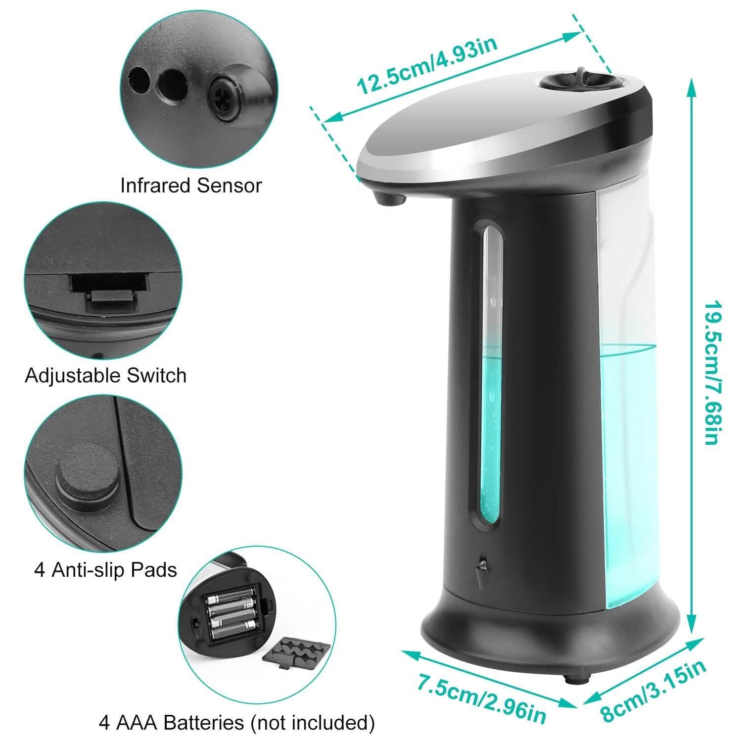 Automatic Soap Dispenser 400 ML/16.9 Oz by DailySale