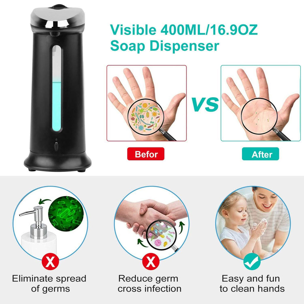 Automatic Soap Dispenser 400 ML/16.9 Oz by DailySale