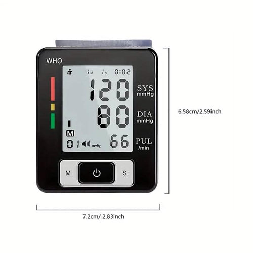 Automatic Wrist Blood Pressure Monitor by DailySale