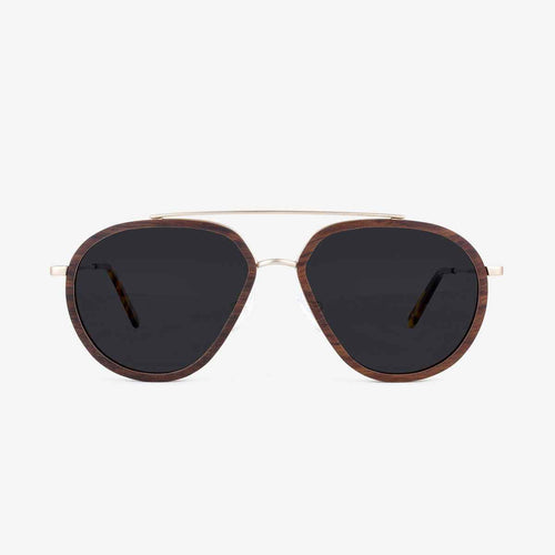 Aventura - Metal & Wood Sunglasses by Tommy Owens