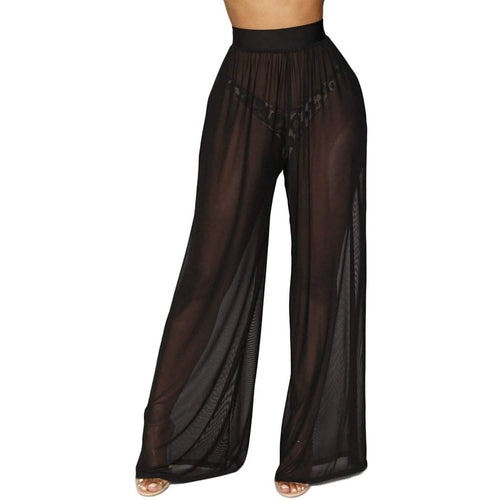 Awoscut Women See Through Sheer Mesh Pants by DailySale