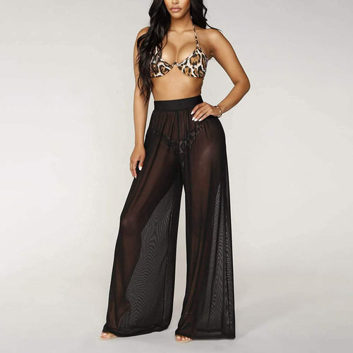 Awoscut Women See Through Sheer Mesh Pants by DailySale
