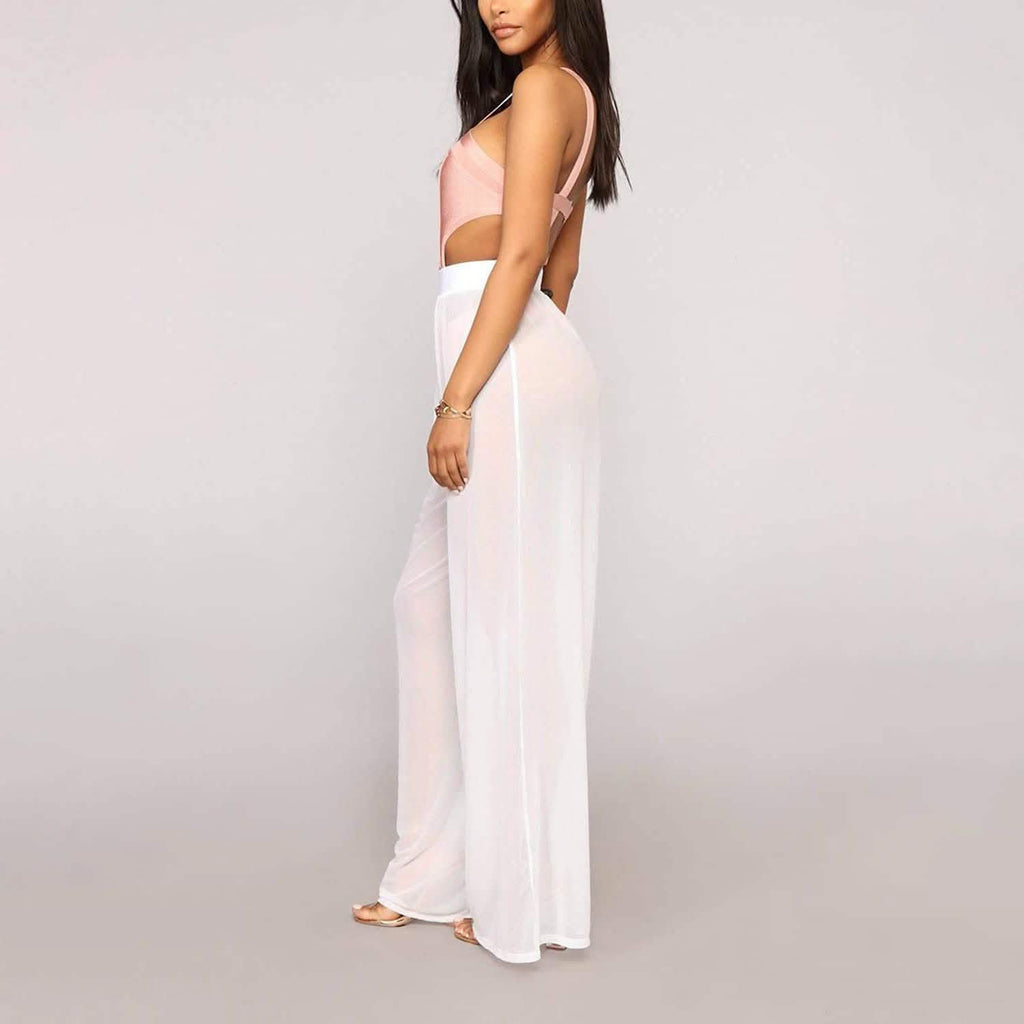 Awoscut Women See Through Sheer Mesh Pants by DailySale