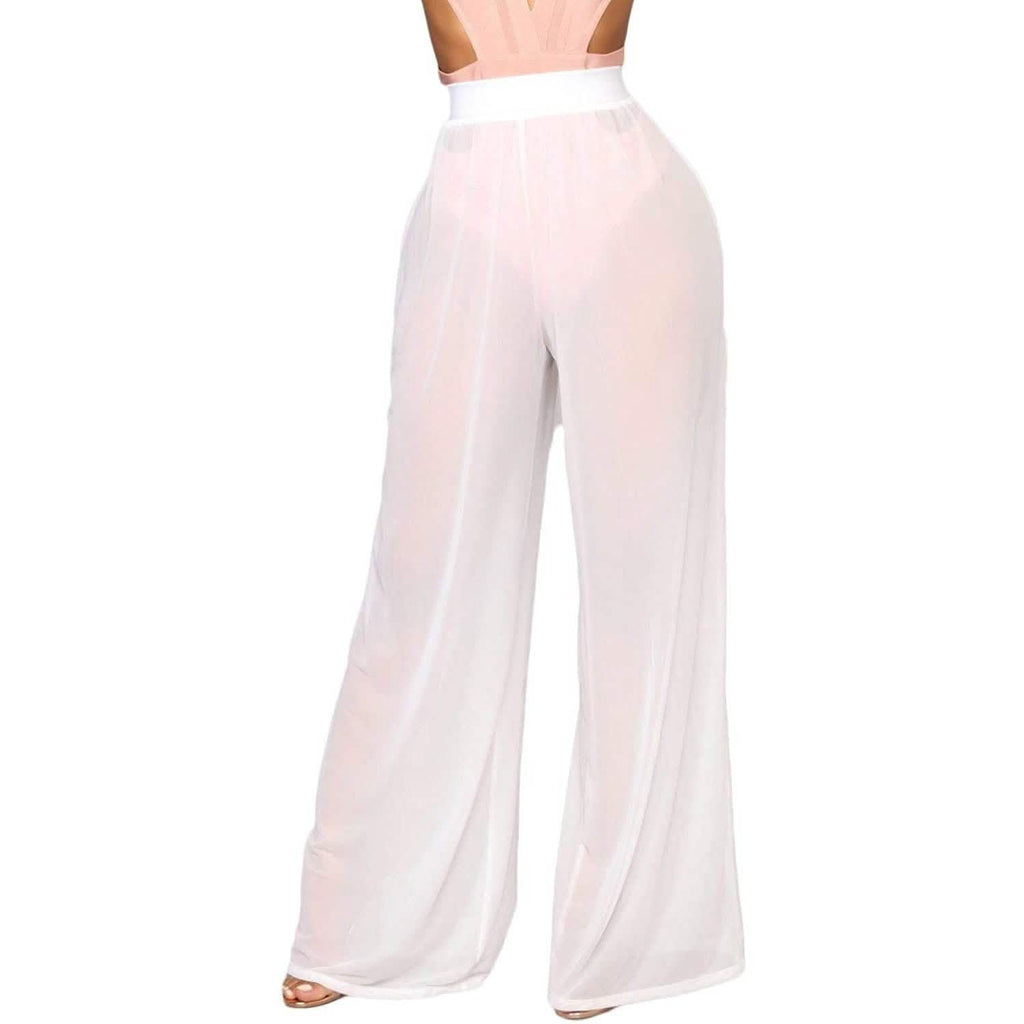 Awoscut Women See Through Sheer Mesh Pants by DailySale
