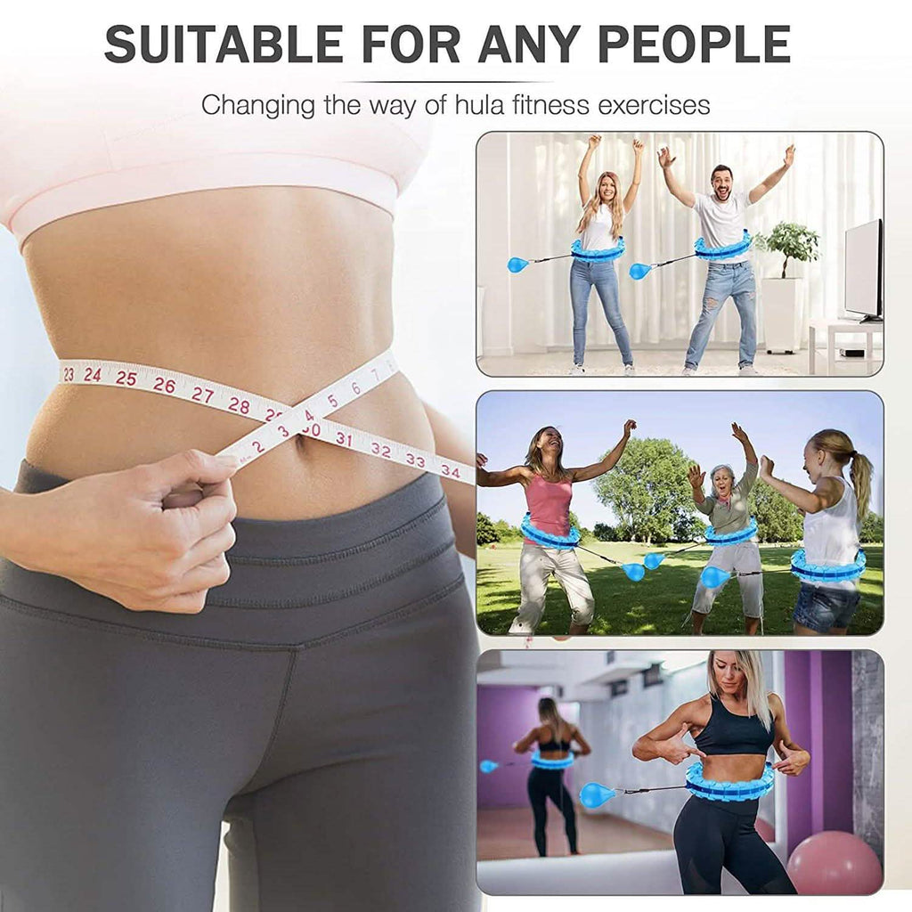 AZ GOGO Smart Hula Weighted Hoops by DailySale