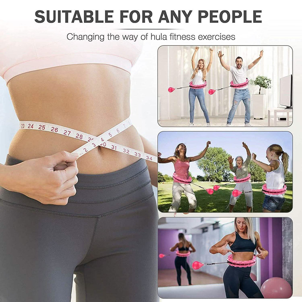 AZ GOGO Smart Hula Weighted Hoops by DailySale