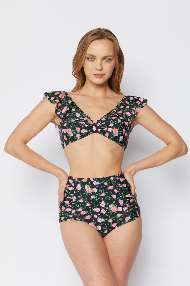 B2106-Rose Black by MARINA WEST SWIM