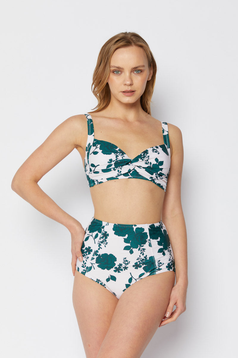 B2808-Rose Green by MARINA WEST SWIM