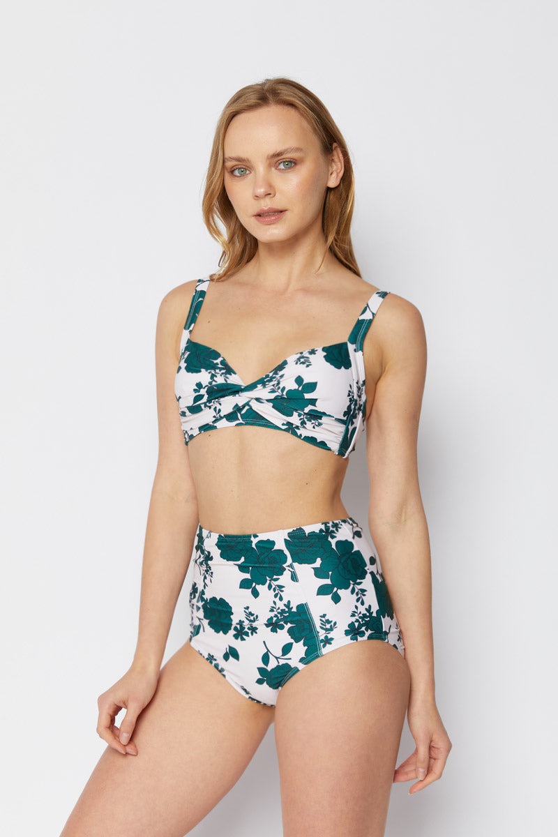 B2808-Rose Green by MARINA WEST SWIM