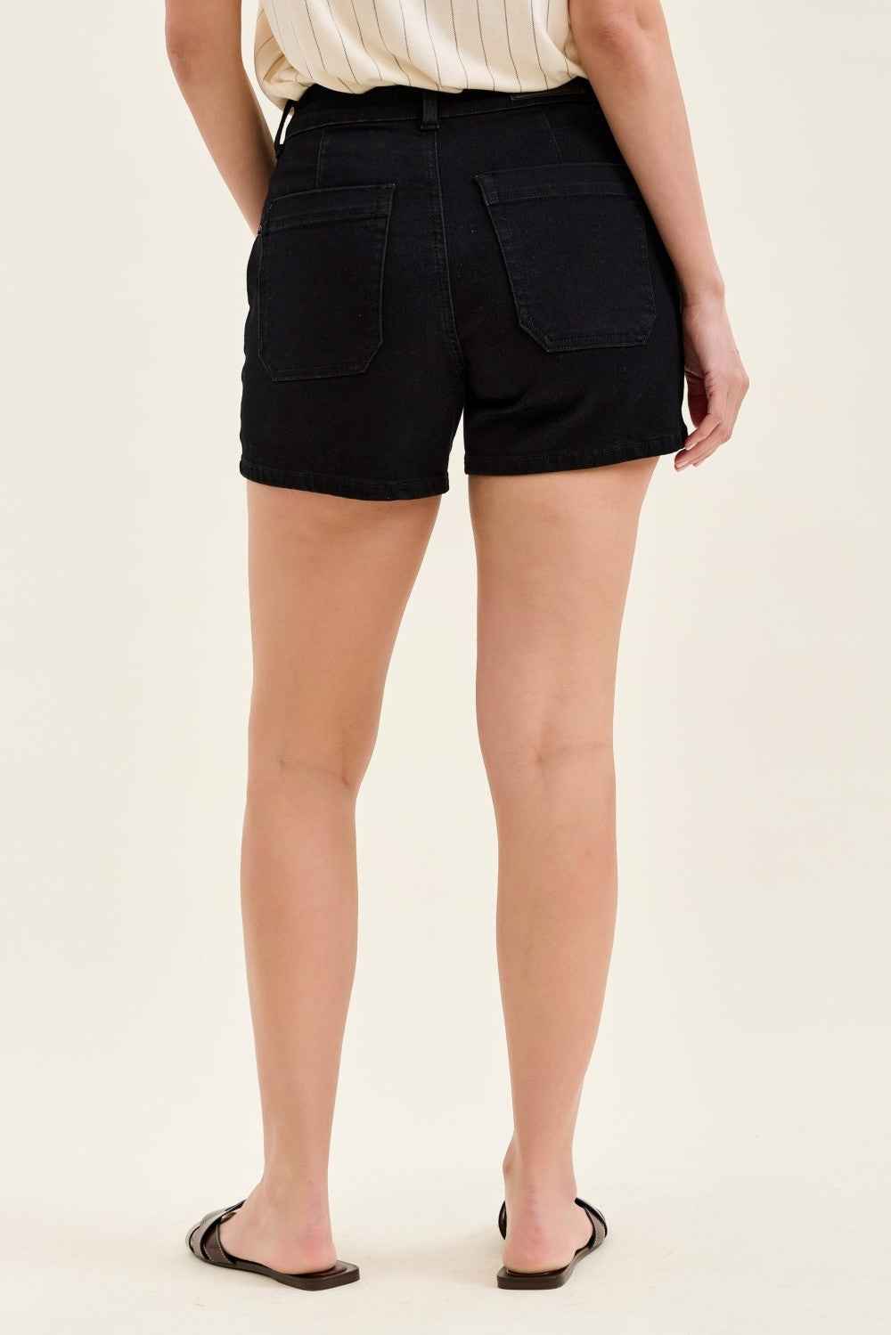 Judy Blue High-Waisted Trouser Shorts