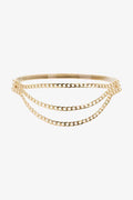 Metal Triple-Layered Chain Belt