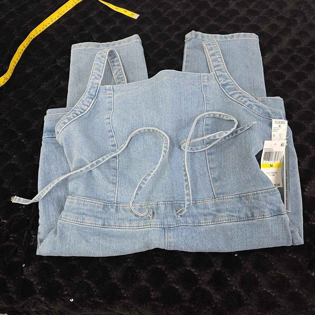 TINSELTOWN Size M Blue Jumper