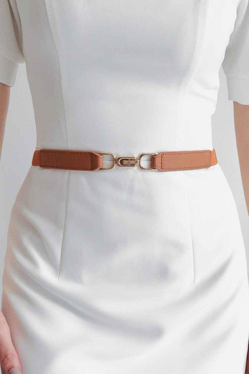 Alloy Buckle Elastic Belt by Wild and Free Boutique