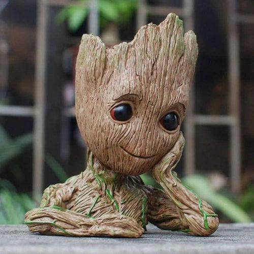 Baby Groot Figure Flowerpot Decor by DailySale