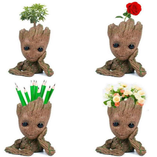 Baby Groot Figure Flowerpot Decor by DailySale