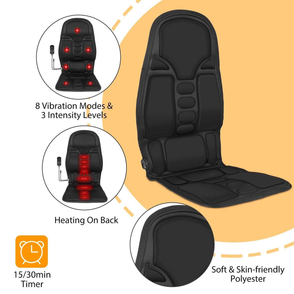 Back Massager Cushion Electric Massage Car Seat by DailySale