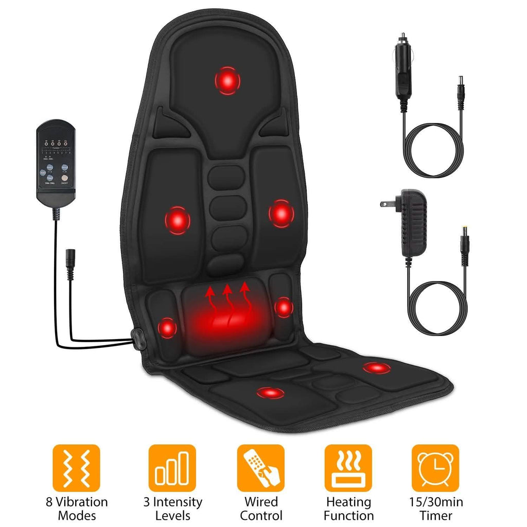 Back Massager Cushion Electric Massage Car Seat by DailySale