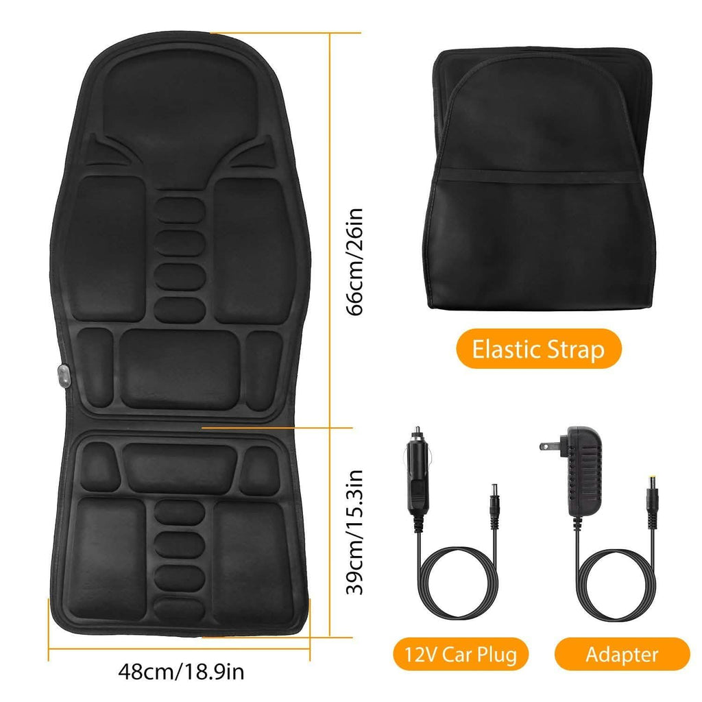 Back Massager Cushion Electric Massage Car Seat by DailySale