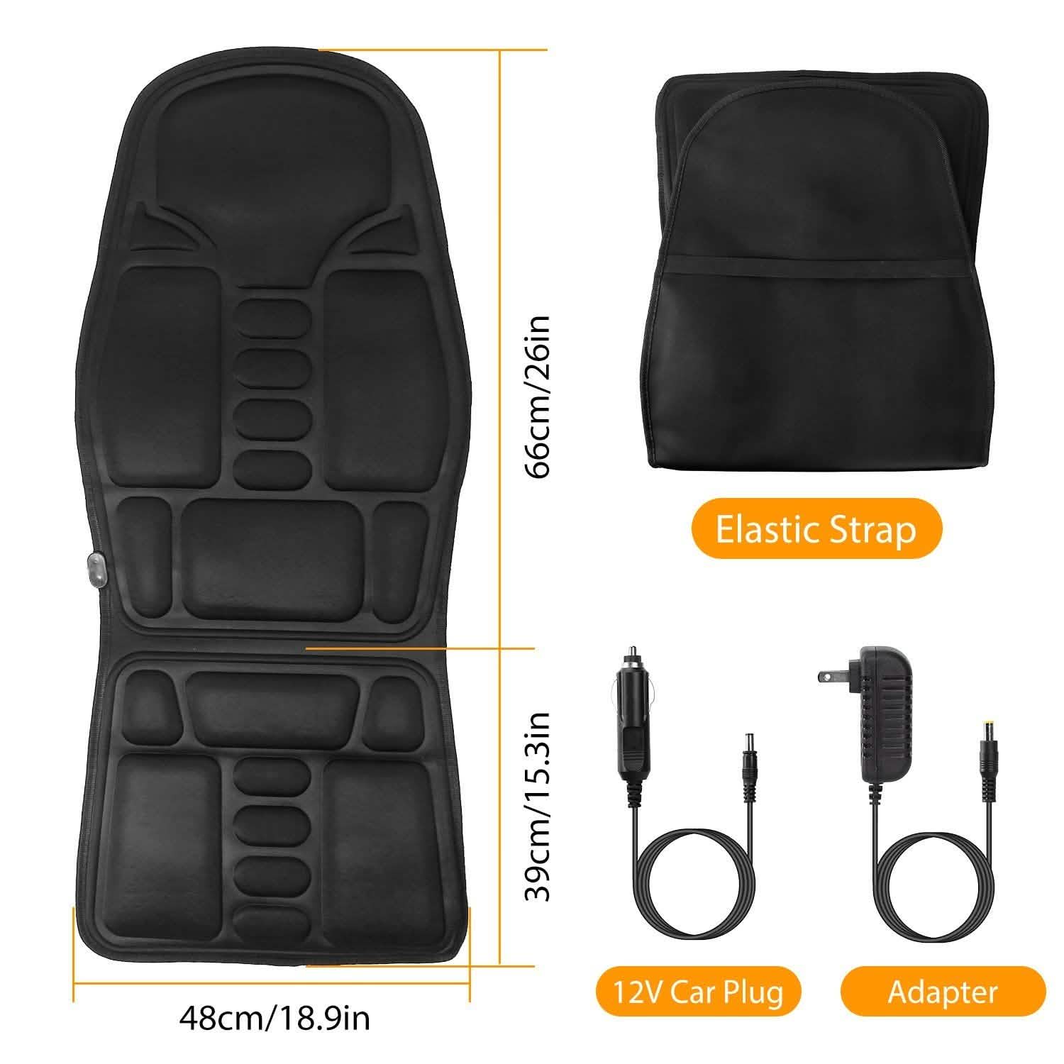 Back Massager Cushion Electric Massage Car Seat by DailySale