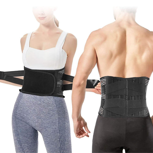 Back Support Brace Breathable Mesh Lumbar Support Belt by DailySale