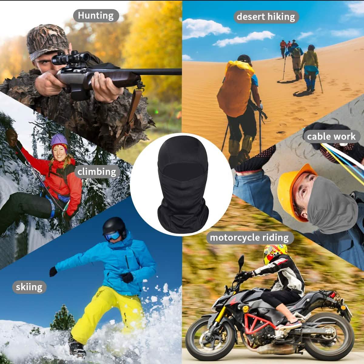 Balaclava Lightweight Riding Mask by DailySale