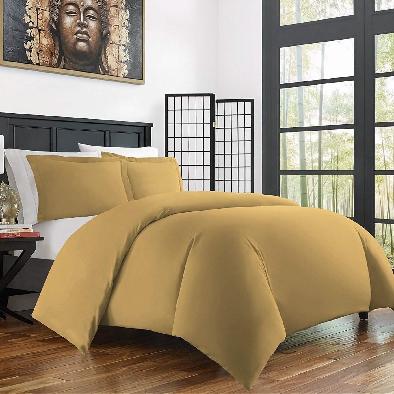 Bamboo Duvet Cover Set - Hypoallergenic - Assorted Sizes and Colors by DailySale