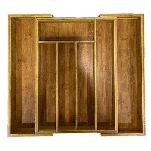 Bamboo Kitchen Drawer Organizer by DailySale