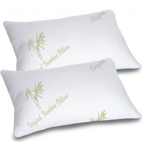 Bamboo Memory Foam Hypoallergenic Pillow - Assorted Sizes by DailySale