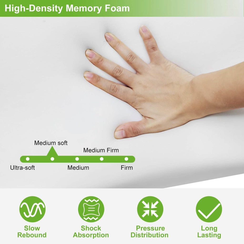 Bamboo Memory Foam Sleep Pillow by DailySale