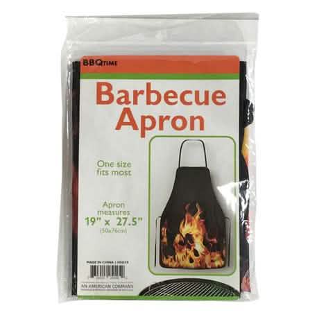Barbecue Apron with Flame Design by DailySale