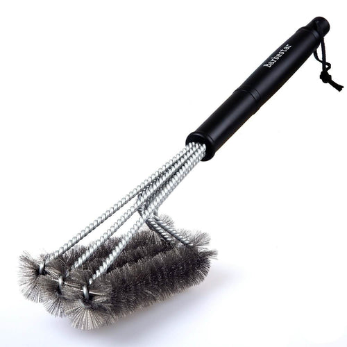 Barbestar 18" 3 in 1 Safe Barbecue Grill Brush Wire Bristles by DailySale