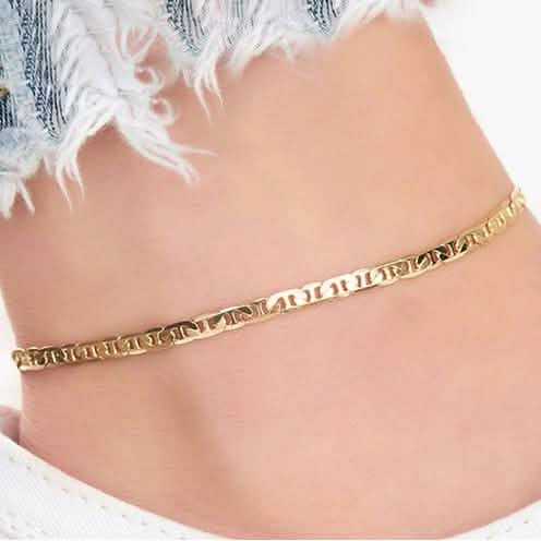 Barzel 18K Gold Plating Mariner Anklet by DailySale