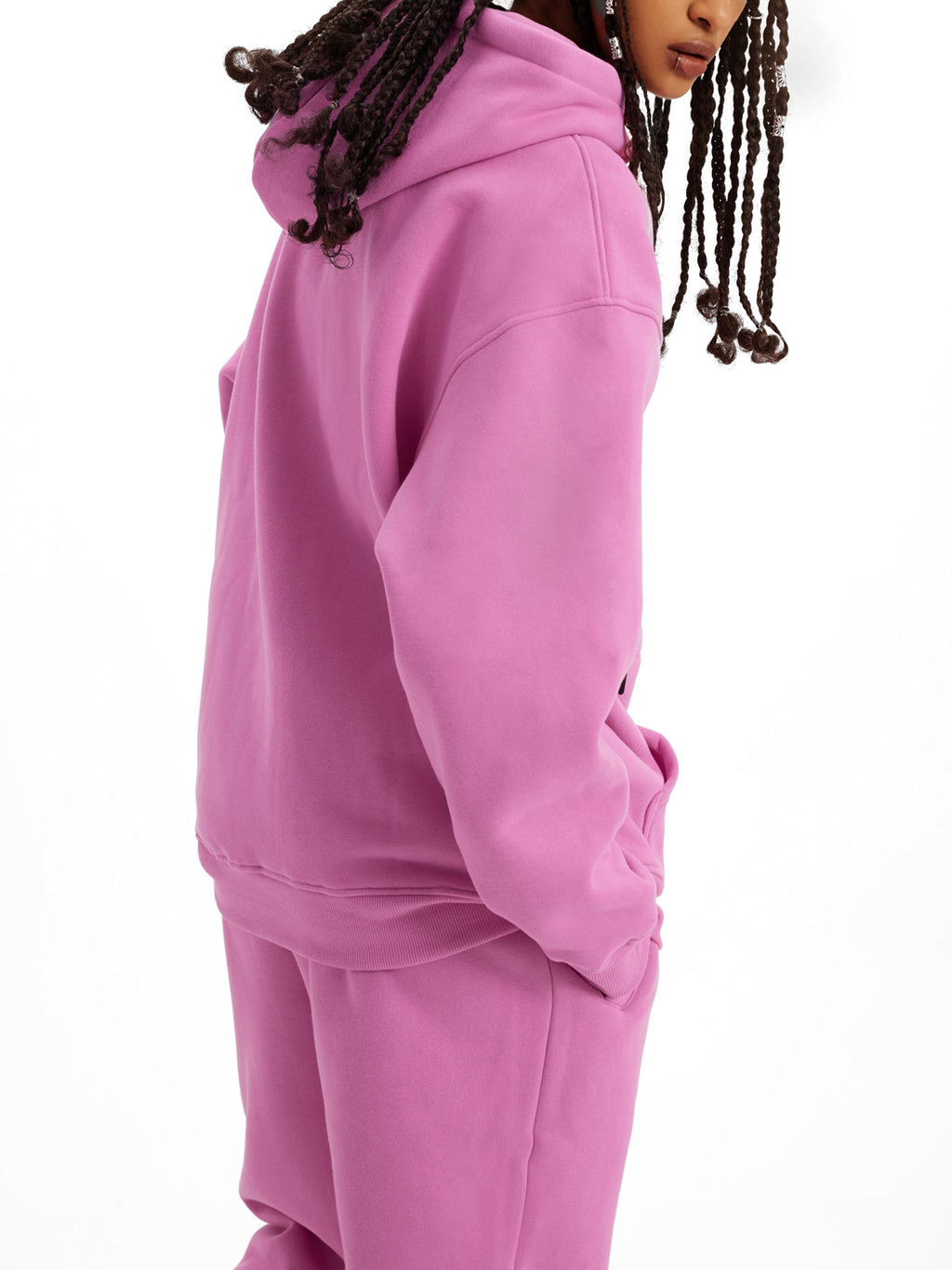Basic B Plush Hoodie