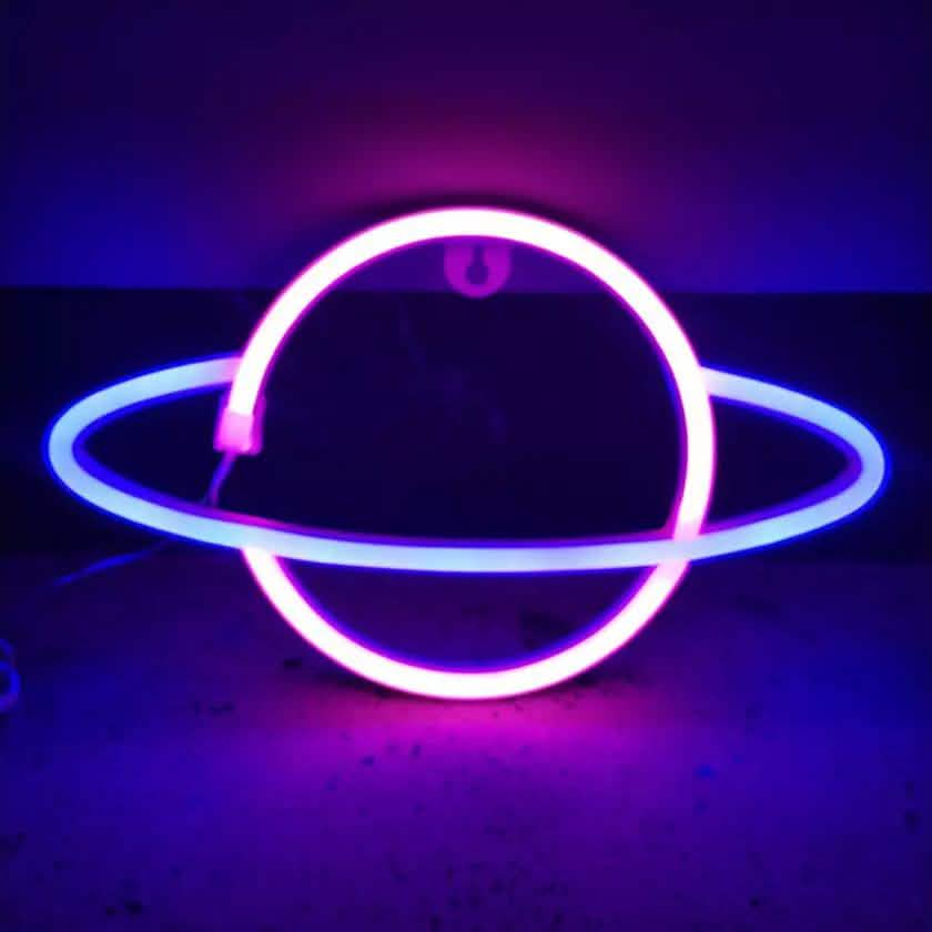 Battery USB LED Neon Light Wall Signs Night Home Decor by DailySale