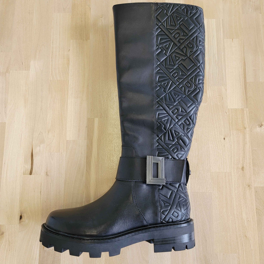 Karl Lagerfield Shoe Size 6.5 Black Boots