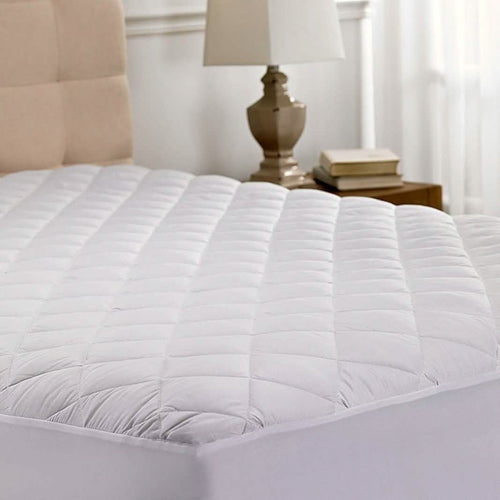 Beauty Sleep Ultra Soft Quilted Mattress Pad Protector Hypoallergenic - Assorted Sizes by DailySale
