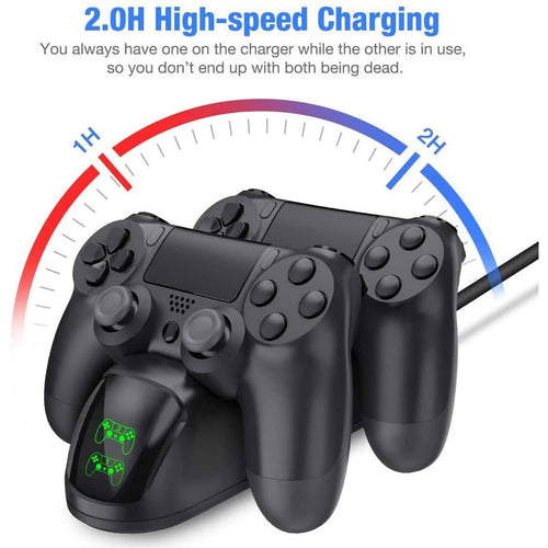 BEBONCOOL Controller USB Charging Station Dock for PS4 by DailySale