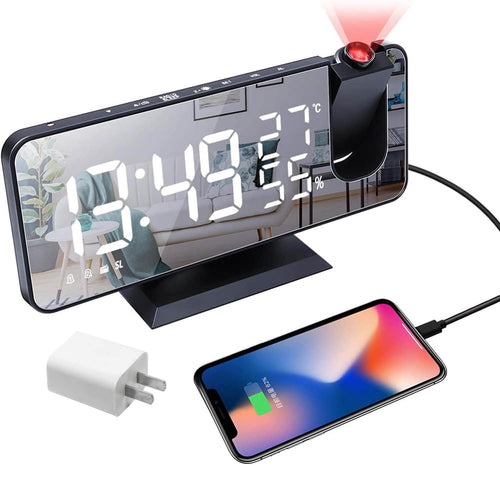 Bedroom Projection Digital Alarm Clock by DailySale